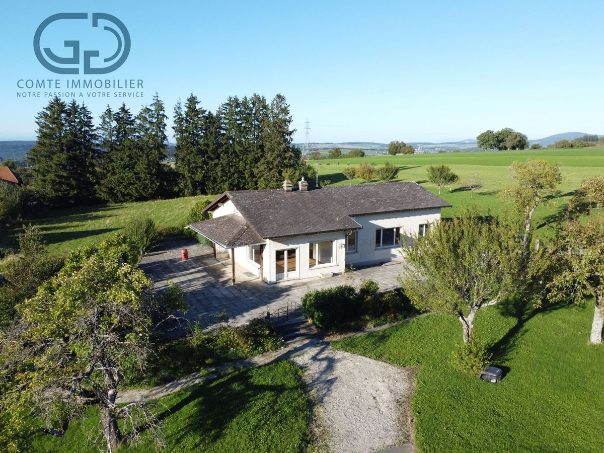 Villa sur une grande parcelle proche de la nature