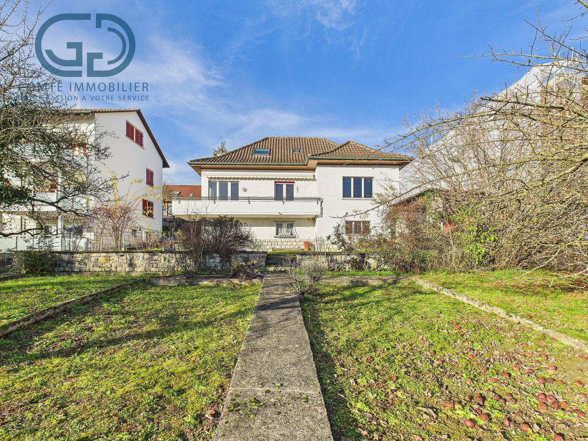 Splendide maison individuelle très bien située à Delémont